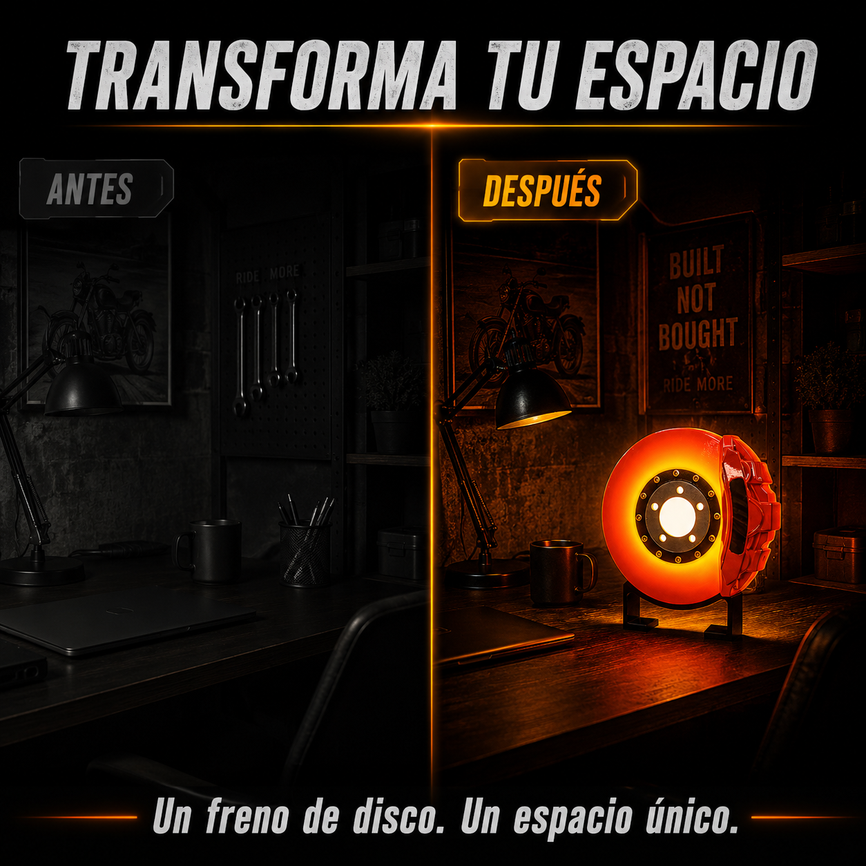 Lámpara freno de disco · Edición Lujo