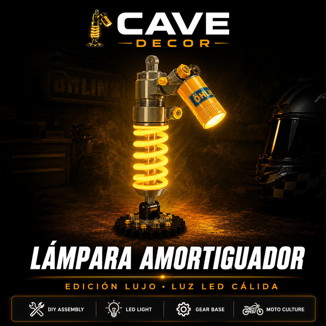 Lámpara Amortiguador · Edición Lujo