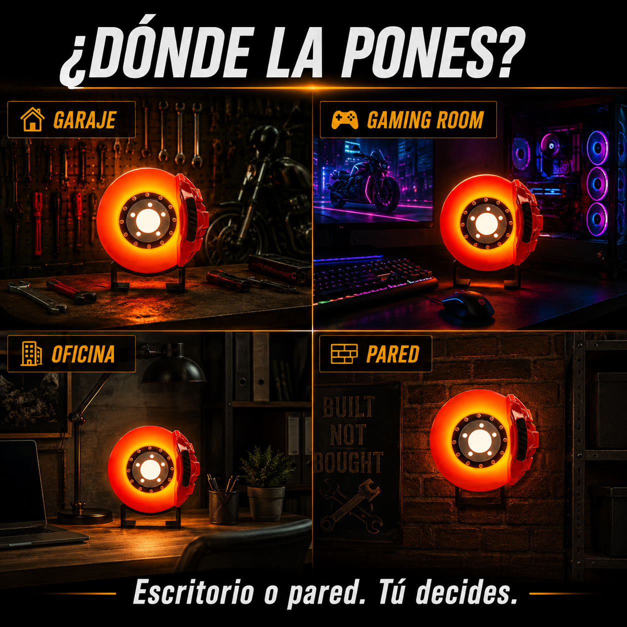 Lámpara freno de disco · Edición Lujo