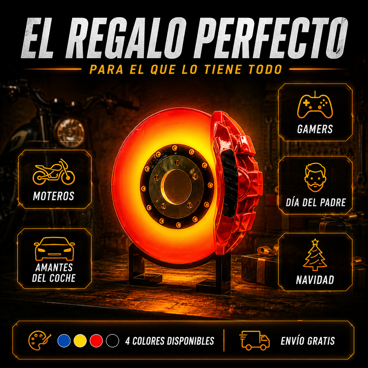 Lámpara freno de disco · Edición Lujo